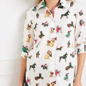 Talbots XL Dogs of Christmas